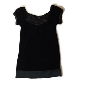 GNW Black velvet dress